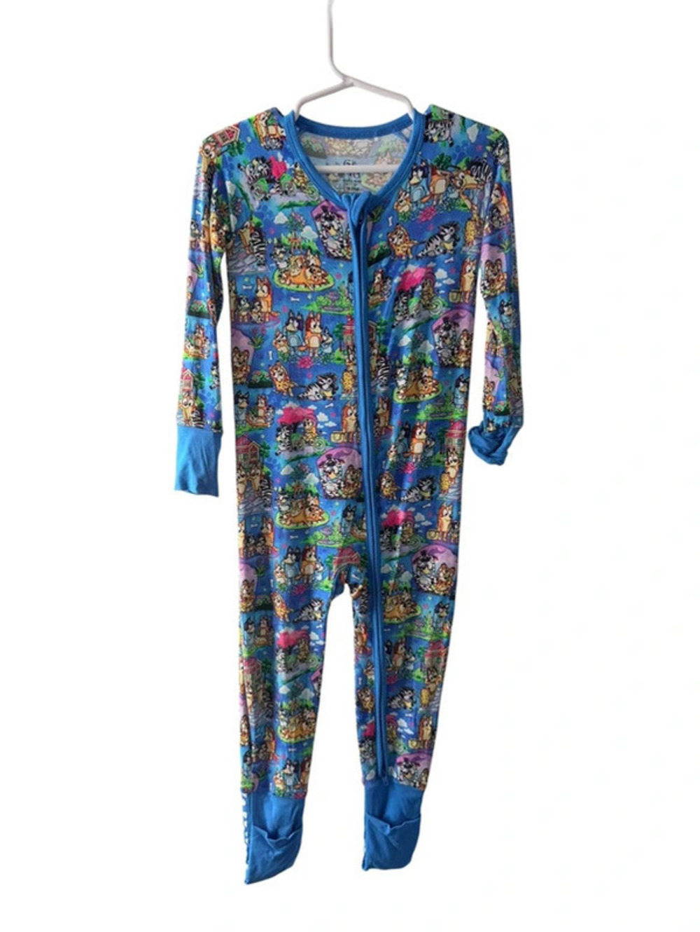 18-24M Giggle Gang Bluey Bamboo Zippy VGUC